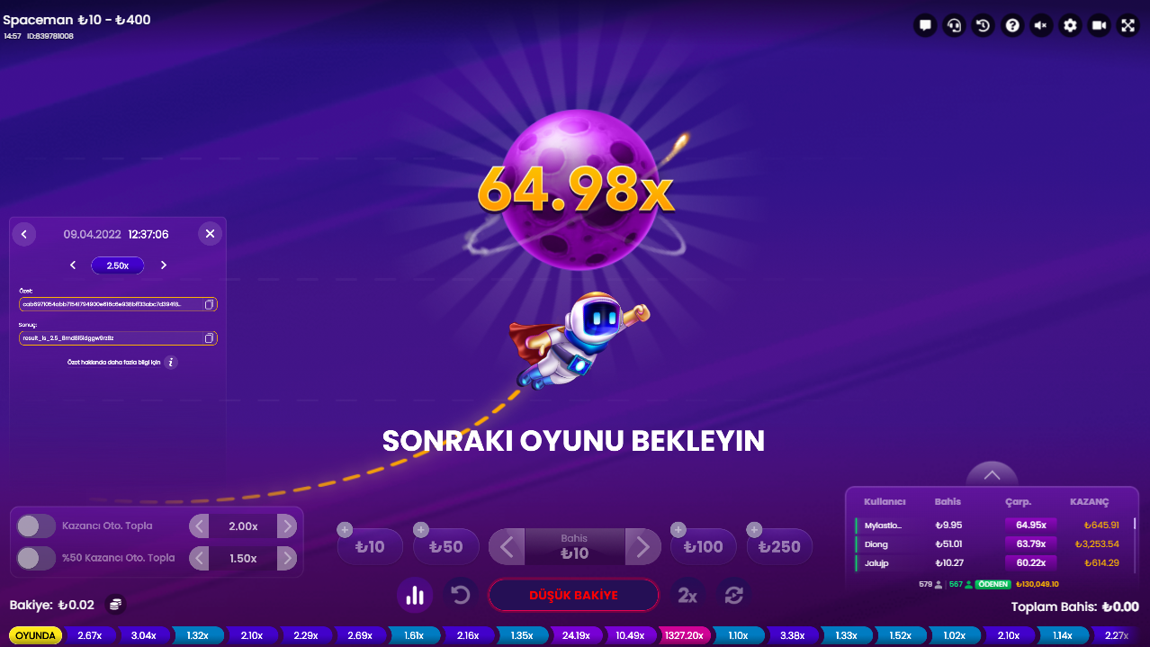 Pragmatic Play Spaceman Oyna