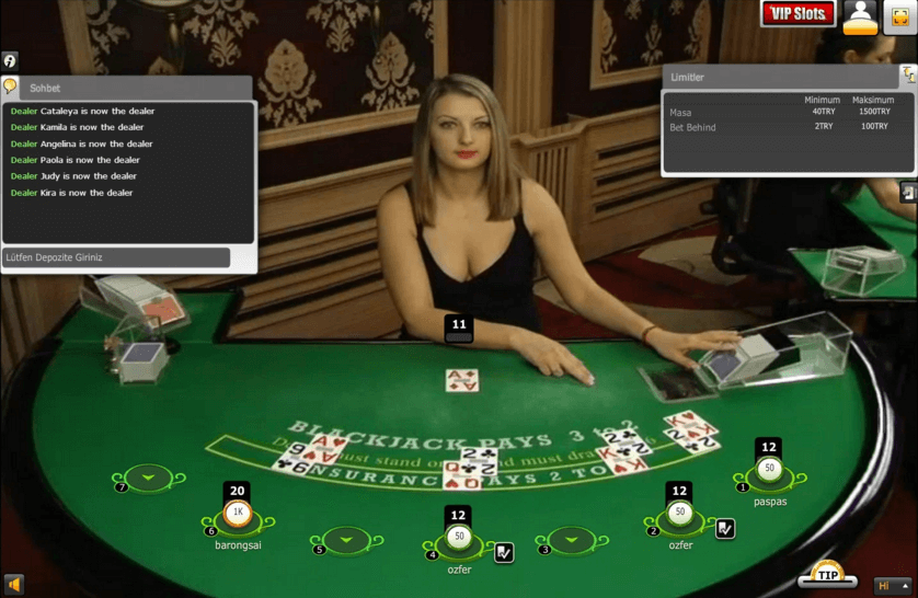 XproGaming Canlı Blackjack